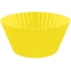 thumbnail image 1 of Moldes de silicona antiadherentes reutilizables para hornear, moldes para pasteles, accesorios de cocina, herramientas para hacer pasteles (paquete de 10) (amarillo), 1 of 5
