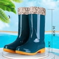 thumbnail image 5 of CAZOFW Winter Rain Boots for Women Fleece Lined Waterproof Boots with Thick Traction Sole, 5 of 7
