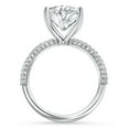 thumbnail image 2 of Pompeii Certified 1.38 - 5.38Ct Oval Diamond Engagement Ring 14k or Platinum Lab Grown, 2 of 4