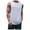 d160-White, variant on HCNTES Men's Dolman Sleeve Crop Vest Top T Shirts Crewneck Loose Pullover Tank Tops(White,L)