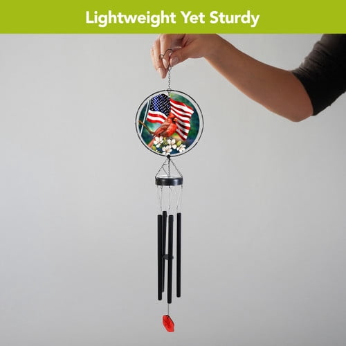 Briarwood Lane American Cardinal Illuminated Wind Chime