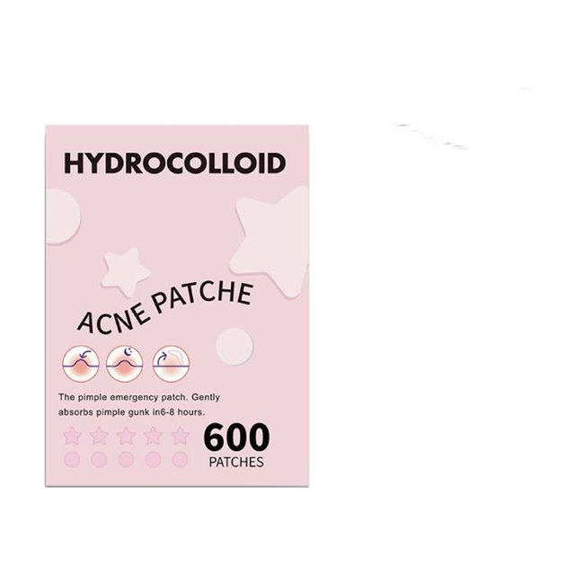 Parches para el acné Parche para el acné Aceite salicílico Visible Resistente al agua Día y noche Parche para el acné Dos en uno Forma de estrella