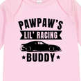 thumbnail image 4 of Inktastic Pawpaw's Lil' Racing Buddy with Car Silhouette Boys or Girls Long Sleeve Baby Bodysuit, 4 of 5