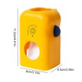 thumbnail image 4 of Toystoory Exprimidor de de dientes, dispensador de de pegajosa montado en la pared, exprimidor de tubo automático para Juegos de accesorios de baño Amarillo, 4 of 6