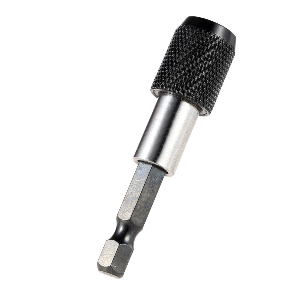 New 60mm 1//4/" Magnetic Hex Shank Quick Release Drill Bit Screwdriver Holder