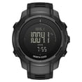 thumbnail image 1 of Men's Carbon Fiber Digital Watch Compass Altimeter Barometer 50m Waterproof Watch, 1 of 6
