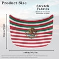 thumbnail image 5 of KUIFORTI Car Hood Cover Mexico Flag for Hood Covers for Cars Reusable Car Flag Removable Vehicle Accessories Fabric Hood Cover All-Season Protection for Car Decor, 5 of 6
