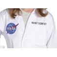 thumbnail image 3 of Aeromax Jr. Nasa Rocket Scientist Lab Coat, White, Size 6/8, 3 of 4