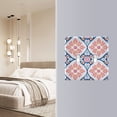 thumbnail image 4 of Yayeee Toggle Light Switch Wall Plate 3-Gang 6.37"x4.48" Decorative Outlet Cover, Mosaic Flowers Pattern, 4 of 7