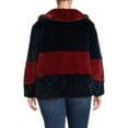 thumbnail image 3 of Time and Tru Women's and Plus Faux Fur Cropped Jacket, 3 of 5