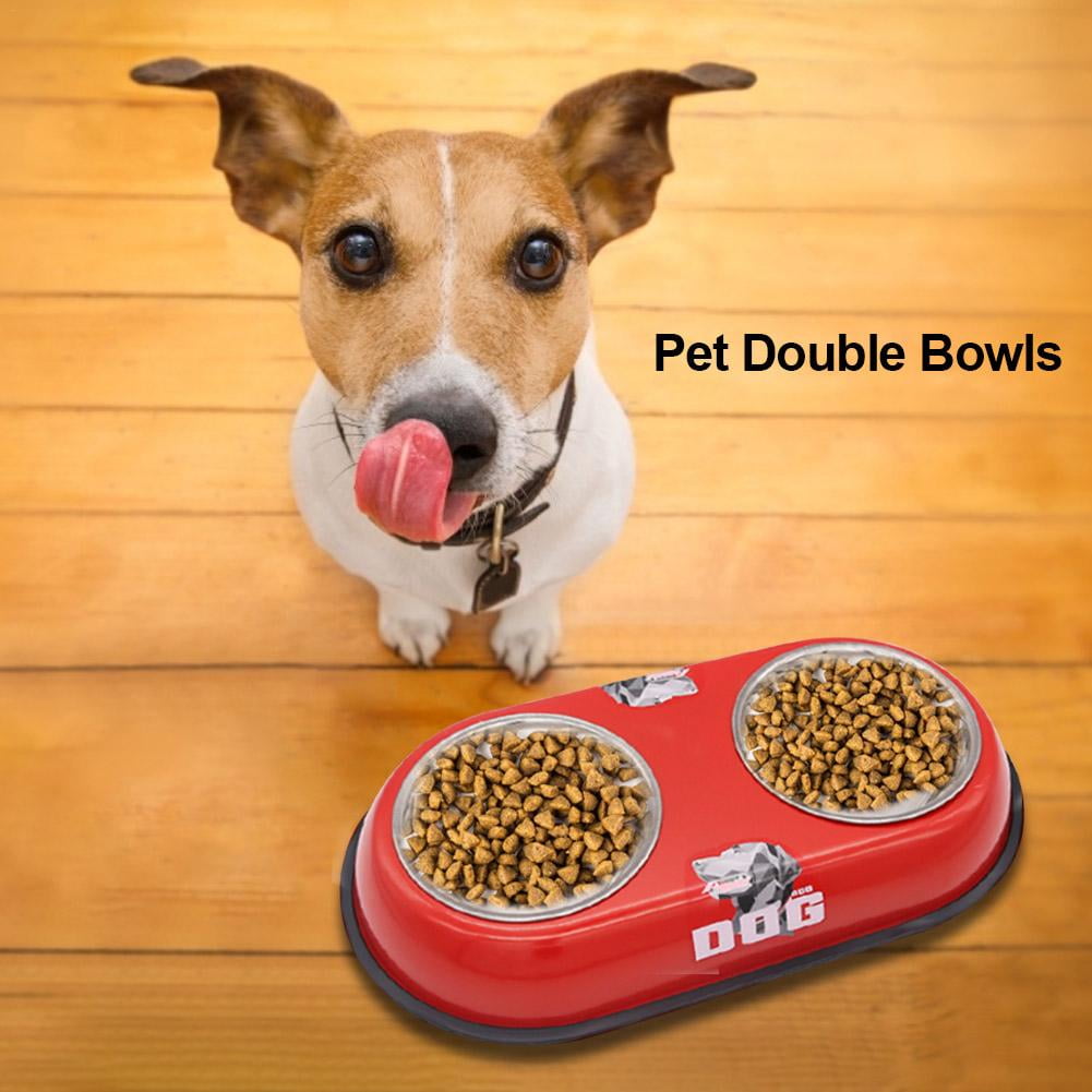 walmart dog food bowls