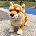 thumbnail image 3 of TAMMYFLYFLY Shiba Inu - Almohada de peluche para perro (30,5 cm), color marrón, 3 of 3