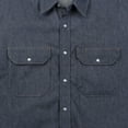 thumbnail image 4 of Red Kap Men's Long Sleeve Deluxe Denim Shirt, 4 of 5