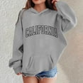 thumbnail image 4 of California Hoodies for Boys Girls Kids Long Sleeve Casual Graphic Hooded Sweatshirt with Pockets Pullover Tops, 4 of 5