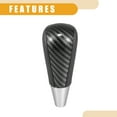 thumbnail image 6 of Unique Bargains Gear Shift Knob Car Inner Gear Shifter Knob  for Scion XD 2008-2014 Faux Leather Plastic Gray, 6 of 7