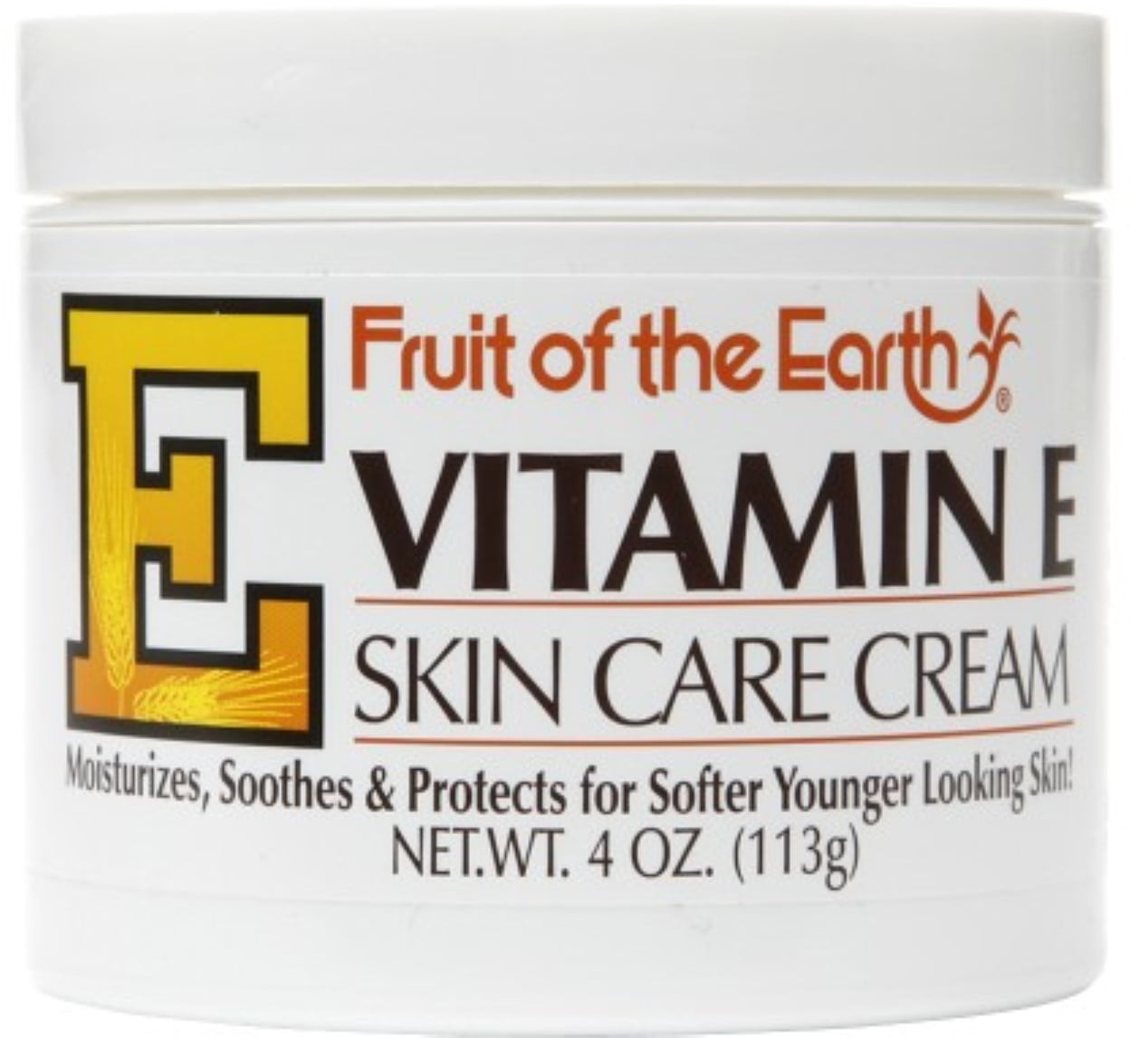 Fruit of the Earth Vitamin E Skin Care Cream oz - Walmart.com