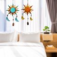 thumbnail image 4 of CreativeArrowy Multicolor Sun Ornament Garden Decoration Ornaments Metal Wind Chimes Creative Decorations Indoor And Outdoor Crafts, 4 of 14