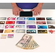 Wonder Wallet RFID Wallet Slim Unisex Card Wallet Black Leather Wallet