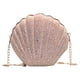 thumbnail image 1 of Bonitos bolsos de hombro con lentejuelas para mujer, bolsos cruzados de concha de cadena pequeña (rosa) Likrtyny Para estrenar, 1 of 7