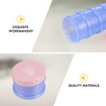 thumbnail image 3 of KAKOWELY pill containers Creative 7 Grids Pill Box Portable Albumen Powder Pill Storage Box (Large)9.25"X2.44"X2.44", 3 of 4