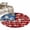 Red, variant on 4th of July Floral Round Area Rug 3.3Ft Washable Circle Rugs for Dining Room Table, Country Blue Red Poppy American Flag Non-Slip Carpet Floor Mats Indoor Outdoor Carpet Runner Aesthetic Home Decor