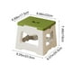 thumbnail image 3 of Taburete Plegable Resistente | Asiento Portátil para Adultos para Acampar y Pescar | Silla de Plástico Compacta y Ligera con Asa | Soporta 60 Kg | Taburete de Descanso para Senderismo Al Aire Libre, 3 of 6