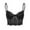 Black, variant on Corset Shapewear for Women, Fashion Women Retro Style Solid Color Backless Ribbon Lace Waist Camisole Shapewear New Lace Bustier Tops for Women Style B-45 Black S