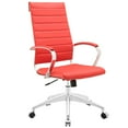 thumbnail image 2 of Modway Jive Highback Office Chair in Red, 2 of 10