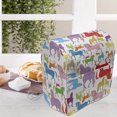 thumbnail image 3 of Horses Stand Mixer Cover, Colorful Abstract Horse Silhouette Stallion Pattern Hand Drawn Wildlife Illustration, Kitchen Appliance Organizer Bag Cover with Pockets, 5 Quarts, Multicolor, by Ambesonne, 3 of 4