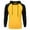 Yellow, variant on Turilly Men Hoodies Color Block Patchwork Blend Fleece Pullover Kanga Pocket Sweatshirts