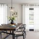 thumbnail image 2 of Cortinas Jinchan de Lino Blanco Semitranslúcidas 229x127 cm 2 Paneles, 2 of 8