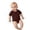 A-Brown331, variant on Baby Boys Girls Bodysuits Toddler Infant Short Sleeve Romper Button Up Collared For Kids 3-24M Stylish One-Pieces