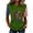 Z008-Army Green, variant on Women's 250th Anniversary 1776-2026 American Flag USA Shirt Floral Patriotic Button Down Long Sleeve Blouses