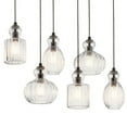 thumbnail image 5 of 6 Light Double Linear Pendant 12.25 inches Wide-Brushed Nickel Finish Bailey Street Home 147-Bel-2748799, 5 of 10