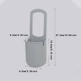 thumbnail image 4 of (2-Pack) Rinsvye Bike Bottle Holder Multifunctional Dish Drying Rack in Sink Silicone Cup Holder Baby Tidy Wrap Stroller Universal Bottle Water Bottle Holder Stroller Cup Holder Baby Stroller Water, 4 of 9