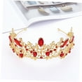 thumbnail image 6 of IBASETOY Bridal Tiara with Rhinestone for Wedding Decoration for Women 1Set, 6 of 7