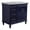 Blue, variant on MCM 37" Solid Wood Vanity with Right Rectangle Sink in Walnut/Gray