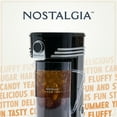 thumbnail image 5 of Nostalgia Café' Ice 3-Quart Iced Coffee and Tea Brewing System with Plastic Pitcher, Black, 5 of 7