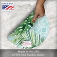 thumbnail image 4 of CounterArt "Tropical Foliage" 4-Pack Round Reversible Tabletop Placemats, 4 of 8