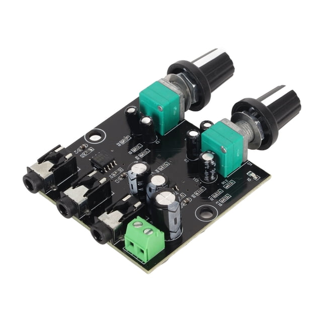 Módulo De Placa Mezcladora De Señal De Sonido, 1 Canal De Salida DC 5-12V Interfaz De 3,5 Mm Módulo De Placa Mezcladora De Señal De Sonido Estéreo De Alta Corriente Para