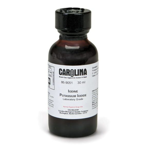 Iodine-Potassium Iodide Solution, Laboratory Grade, 30 Ml