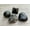 Black Tourmaline, variant on Premium 4 Gemstone Pop-Up Display – Tourmaline, Obsidian, Rose Quartz & Fluorite in 4 Shapes: Heart, Pyramid, Sphere & Raw