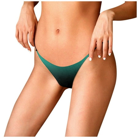

YDKZYMD Women s Panties Low Rise Print Ultra-thin Tangas Comfortable Fashionable Sexy Tangas Underwear