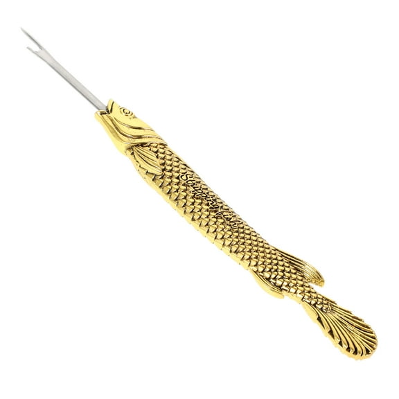 PAMINGONO Seam Rippers Sewing Tool Seam Ripper Golden Metal Protecting Fabric 1Pcs