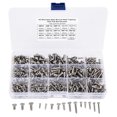 thumbnail image 1 of Oubit Ensemble de Vis 400pcs Vis en Acier Inoxydable Tête Ronde Vis Croix Vis Assortiment Kit Résultats Impressionnants, 1 of 9