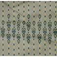 thumbnail image 4 of oneOone Organic Cotton Poplin Twill Fabric Stripe & Paisley Ikat Printed Fabric 1 Yard 42 Inch Wide, 4 of 4