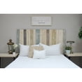 thumbnail image 3 of Barn Walls Floating Hanger 4 Panel Wall Headboard, Farmhouse Mix, King, 3 of 8