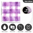 thumbnail image 5 of Yayeee Magnetic Dishwasher Cover for The Front Decoration Home Kitchen Machine Sticker Protector, Purple and White Pattern, 5 of 6