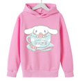 thumbnail image 2 of Sudadera con capucha de Cinnamoroll para niño y niña, suéter de manga larga con dibujos animados de Sanrio, ropa de otoño y primavera, novedad de 2023, 2 of 3