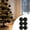 Black, variant on Christmas Tree Ornaments Velvet Balls - 6 Pcs 2.36 Inch Shatterproof Velvet Balls for Xmas Decorations, Black
